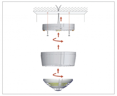 IQ8Quad Detector Base - A Plus in Security 