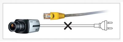 Samsung IP Kamera - PoE (Ethernet üzerinden güç)