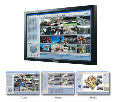 Samsung Merkezi Yönetim Yazılımı - Net-i Viewer